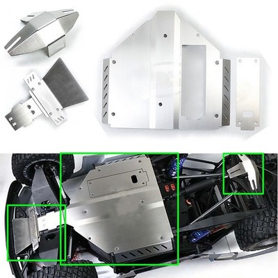 Für LOSI SUPER BAJA REY 2.0 1/6 RC Car Chassis Armor Guard Plate Axle Protector