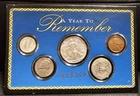 1938 Coin Set Year to Remember 90% Silver Walking Liberty Half, Quarter, Dime