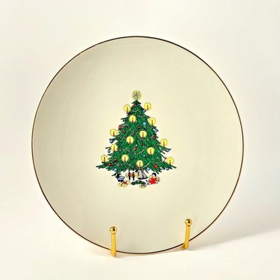 B.C. Clark Jewelers 1975 Christmas Plate Limited Edition 83rd Year Oklahoma City