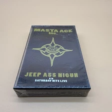 Masta Ace Inc ‎– Jeep Ass Niguh Saturday Nite Live - Cassette Tape 1992 - Sealed