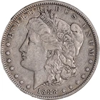 1888 O $1 Morgan Silver Dollar ~ VF Details