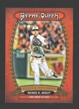 2013 Topps Gypsy Queen Glove Stories - BALTIMORE ORIOLES Manny Machado