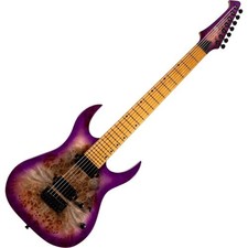 SPIRA Guitars S-457 TPP Transparent Purple 7-...