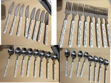 32 pcs Johnson Brothers Eternal Beau Cutlery Set knives forks spoons 8 place set