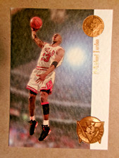 Michael Jordan 94/95 SP Championship insert, Playoff Heroes card #P2, Very Nice!