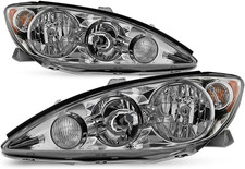 Headlights Headlamps Replacement Left Right for Toyota Camry LE XLE SE 2005-2006