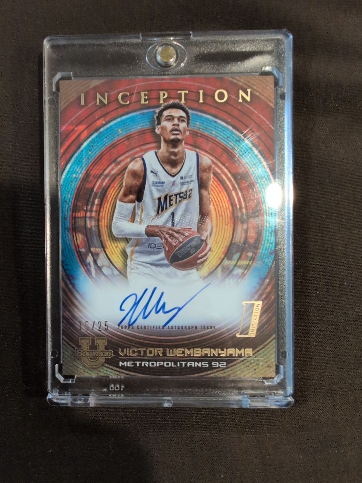 2022-23 Bowman Inception University - Autographs Victor Wembanyama #BIA-VW