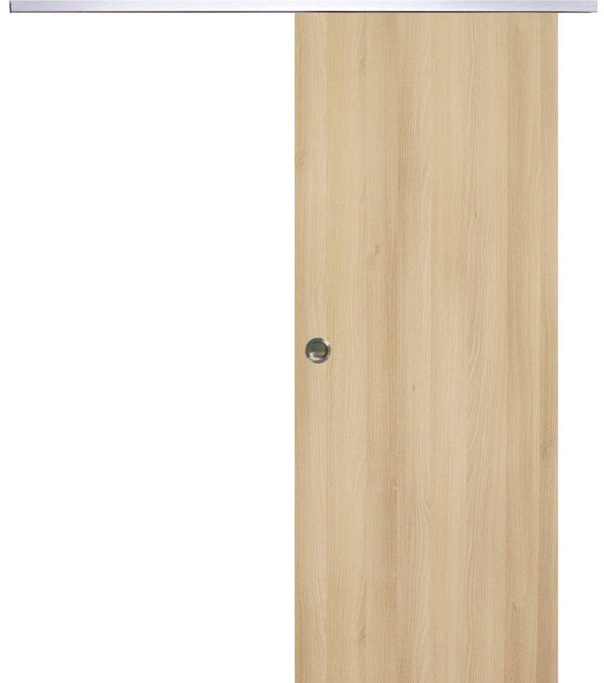 Porte coulissante Honey Oak H204 L93 pour créer une suite parentale