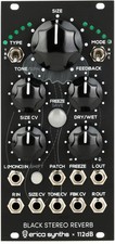 Erica Synths Black Stereo Reverb Eurorack Module