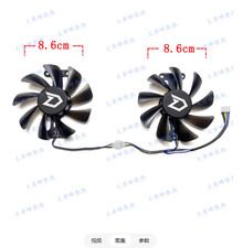Graphics Card Cooling Fan For DATALAND RX580 8GB X-Serial War