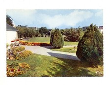 CPSM - 22 - ROSTRENEN - Le Jardin Public - écrite en 1971