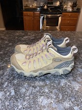 Oboz Sawtooth Women's B-Dry Hiking Shoes Waterproof Low Top Brown Size 6.5