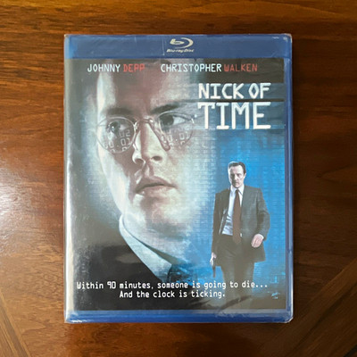 Paramount Nick of Time Blu-ray 1995 Thriller R 90m Depp Walken dts-HD