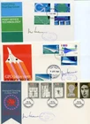1969 GREAT BRITAIN QE2 COMMEMORATIVE FDC x3 ALL SIGNED the late JOHN STONEHOUSE