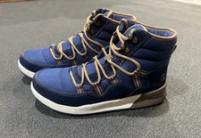 Lands' End Men's Transitional Insulated Winter Snow Boot - Radiant Navy NEW