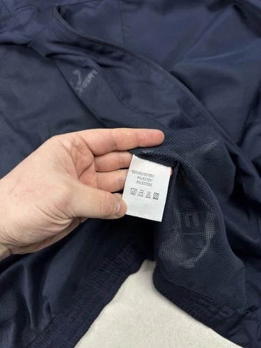 Fred Perry Sportswear 00s Vintage Jacket Tracksuit Nylon Blue Logo Regular Fit image 8