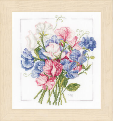 Lanarte Z�hlte Kreuzstich-Kit - Bunter Bouquet