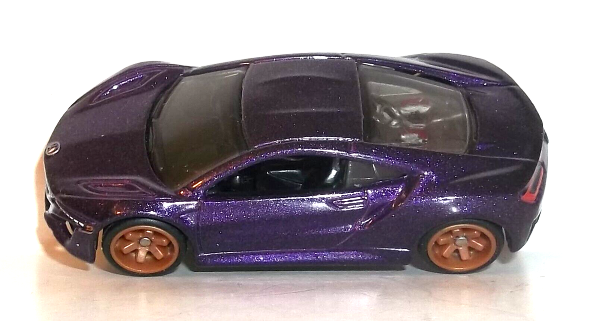 ミニカー Hot Wheels 17Annual collectors 2023 Hot Wheels 17 Acura NSX Purple 1:64 Diecast Car Loose