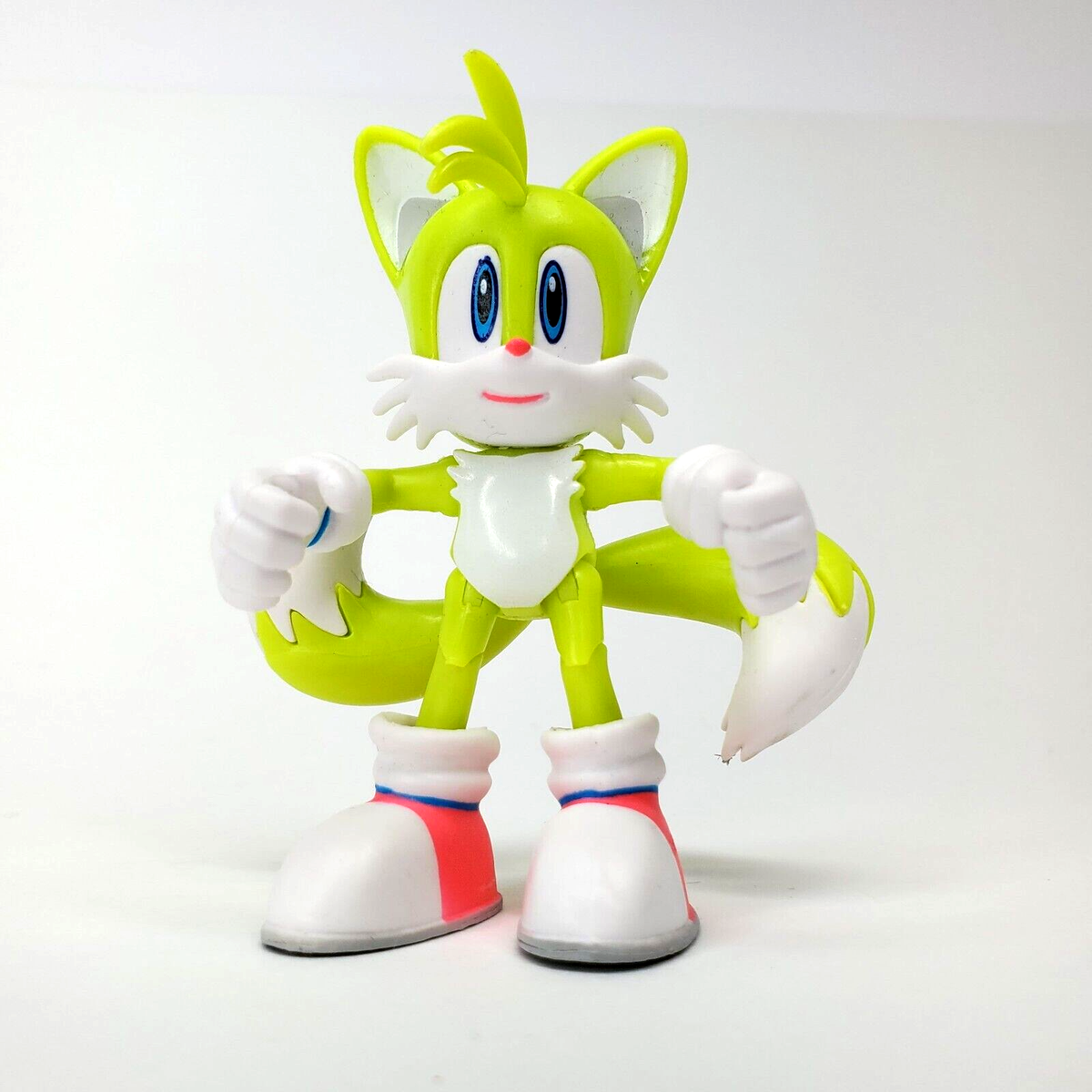 White Tails フィギュア セット Amazon.com: Sonic The Hedgehog Tails 4” Buildable Action