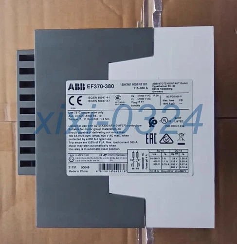 1pcs NEW ABB EF370-380 Thermal relay DHL shipping - Picture 5 of 5