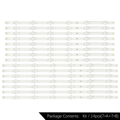 14stk LED-Streifen für LG 55LN575 55LN5100 55LA613 55LN5200 55LN5758 55LA620S