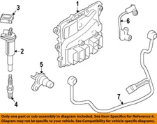 BMW OEM 16-25 650i Gran Coupe Ignition System-Ignition Coil 12138611236