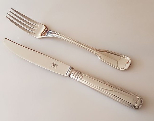 Zwilling Besteck Klassisch Faden Edelstahl (ähnlich Augsburger Faden): Auswahl