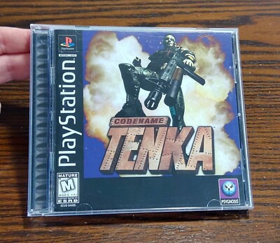 Codename: Tenka for Sony PlayStation 1 PS1 Complete Tested See Pics/Description