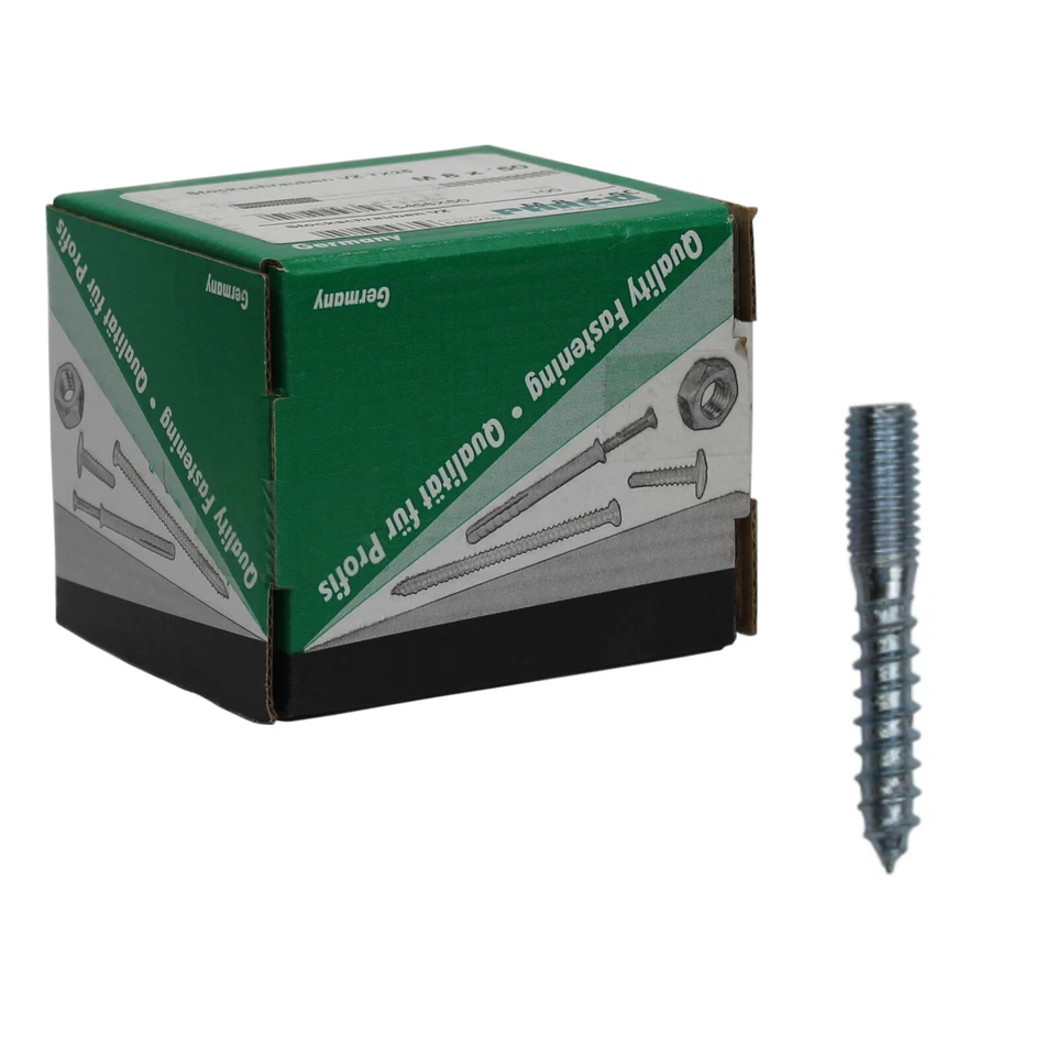 Parco Muffenschelle Rohrschellen Schelle mit Stockschraube 10 Stk. 1/4" bis 1 ½" - Bild 3 von 4