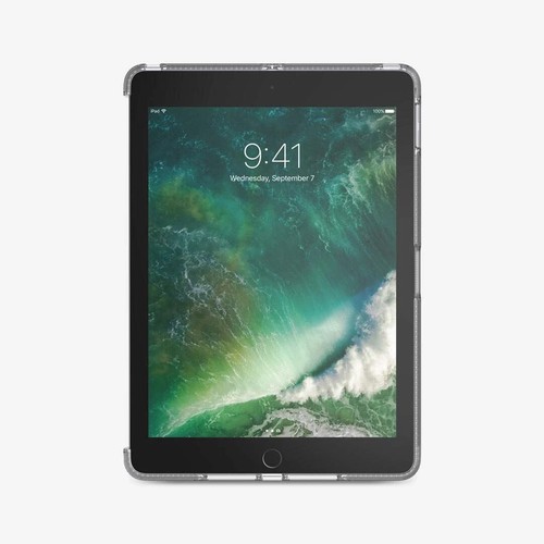 Tech21 Impact Case for iPad (6th Gen.) 9.7” 2018 Transparent Shell, Frost Clear - Picture 2 of 8