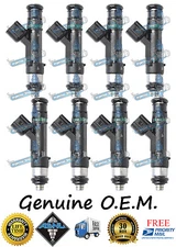 GENUINE FACTORY ORIGINAL Cadillac DTS SRX STS XLR 8x Fuel Injectors 12577869 