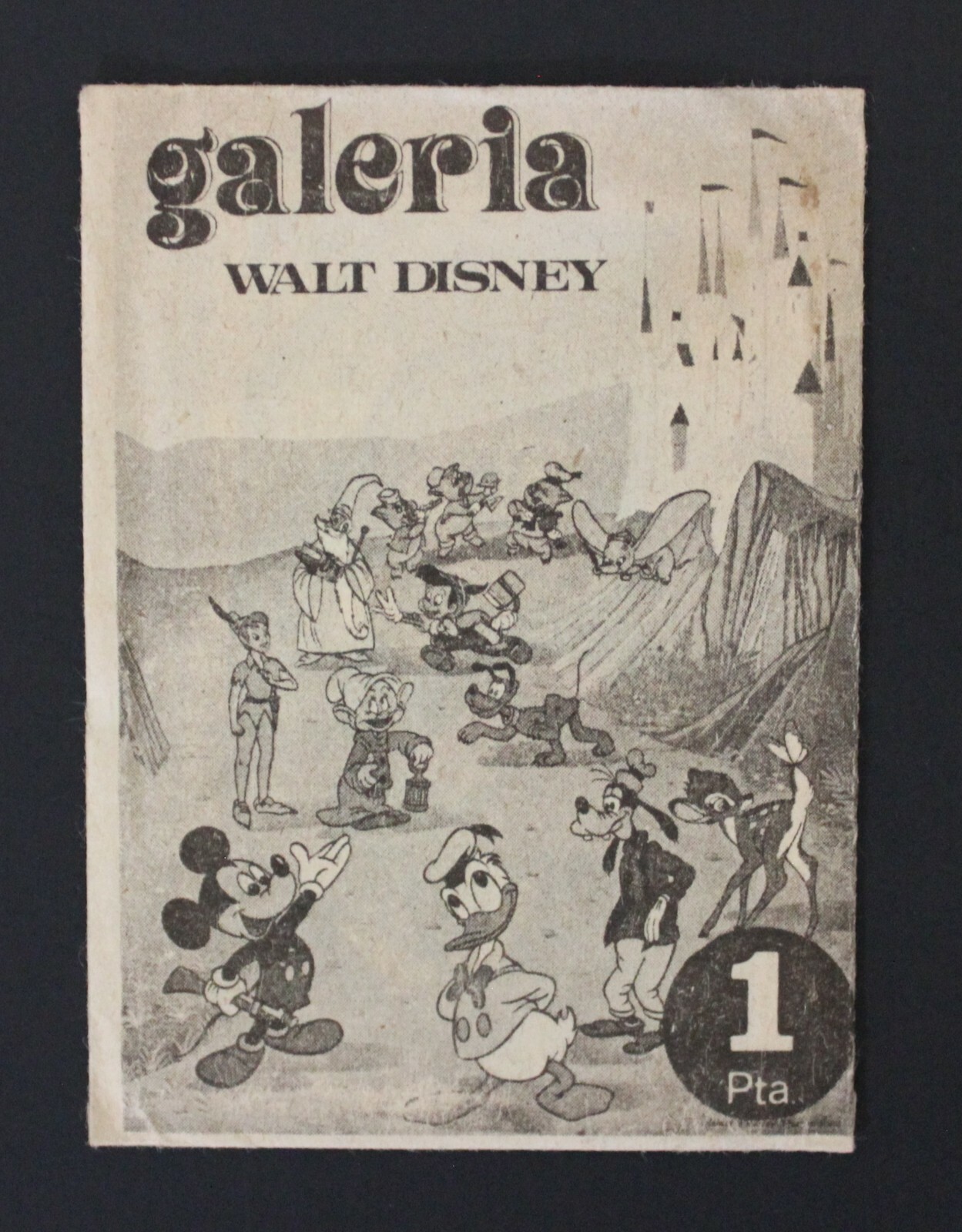 1972 WALT DISNEY GALLERY Spanish Vintage Trading Cards Pack VHTF & Rare by  Fher | eBay