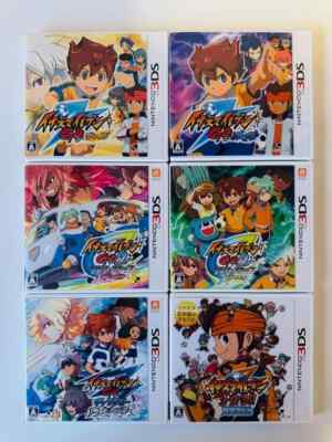 SYY38 Nintendo 3DS Inazuma Eleven Go 1, 2, Galaxy Bigbang