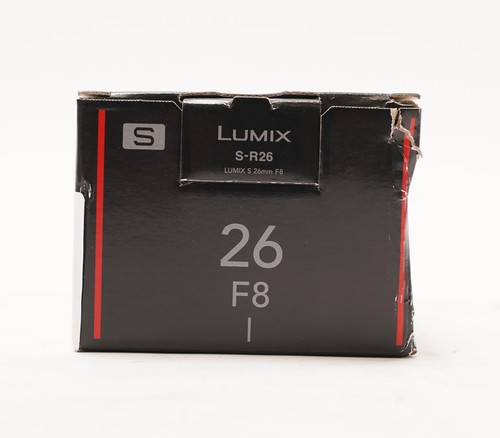 Panasonic S R26 Lumix S 26mm F8 Black Lens with Manual Focus and Portable Body - Picture 3 of 3