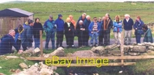 Photo 6x4 The Dalsetter Erratic Skelberry/HU3916 This party of geologist c2000
