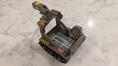 Vintage 1989 Playmates Barnyard Commandos Ram Tank