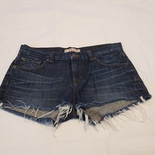 J BRAND WOMEN'S CUT OFF HIGH RISE DENIM SHORTS SIZE 27