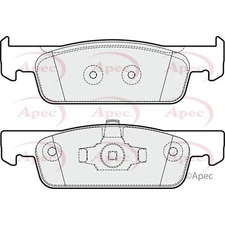 Apec Brake Pads With Retaining Spring PAD1944 - OE Specification & Quality