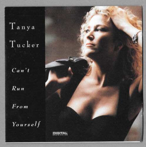 TANYA TUCKER : CAN'T RUN FROM YOURSELF , CD  ( LIBERTY , COL. HOUSE , CA. ) - Picture 1 of 3