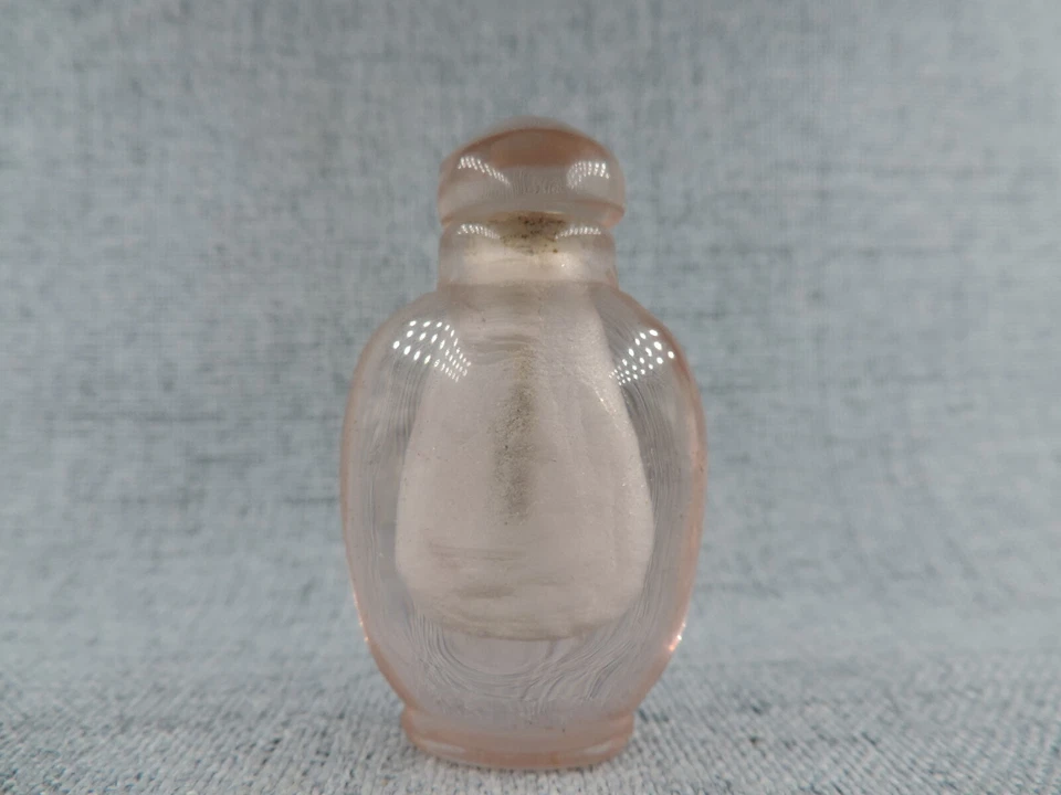 Китайский кристалл имитация изысканный пекинский стеклянный табакерка - Изображение 3 из 4