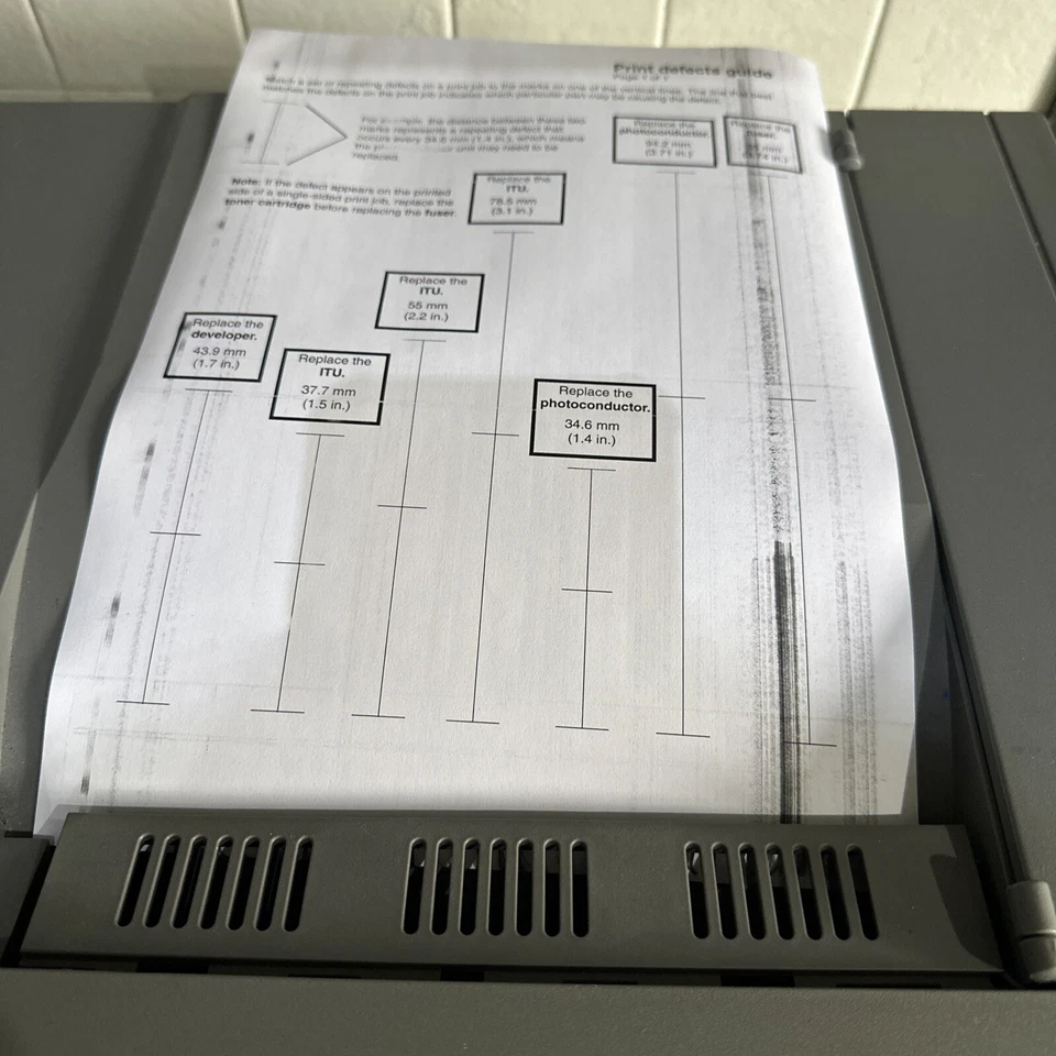 Lexmark C543DN A4 Colour Laser Duplex Printer Spare Or Repair - Image 4 of 4