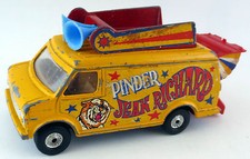 Corgi Toys Chevrolet Van Jean Richard Pinder Circus 426 B Kasse 1978-82
