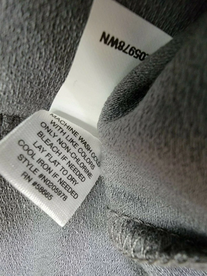 Shimera 女式衬衫上衣衬衫尺寸 2X Smokey 花岗岩新品 — 第 4/4 张图片