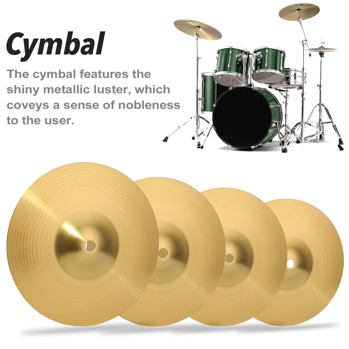Drum Cymbals With Holes