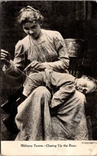 Postcard | Military Terms - Closing Up The Rear