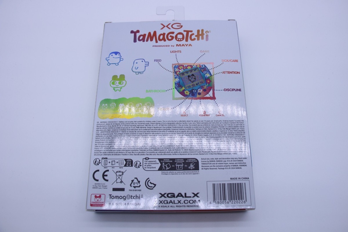 XG Original Tamagotchi Produced by MAYA BANDAI NAMCO XG Original Tamagotchi Produced by MAYA BANDAI NAMCO