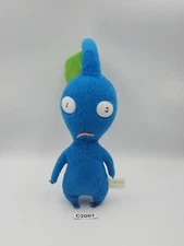 Pikmin C2001 Blue Leaf Sanei Beanie 2001 Plush 6" Stuffed Toy Doll japan