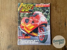 Vintage June 1987 AUSTRALIAN MOTOR CYCLE NEWS Magazine Moko Maru 2 HUB 300 Guzzi