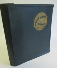 RAILROAD POSTCARD ALBUM, 116 Vintage & Antique, Trains, Depots, Bridges, etc.