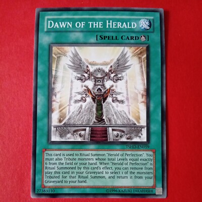 Yu-Gi-Oh! Dawn Of The Herald Card – TSHD-EN059 Common, The Shining Darkness Unlimited Edition - View #8